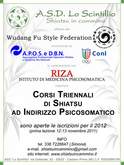 Locandina Scintillio 2012